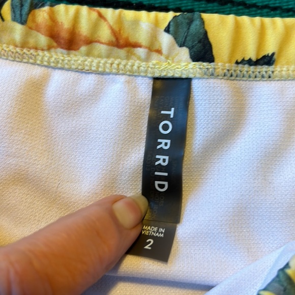 Torrid High Rise Ruched Swim Bottom - Picture 6 of 10